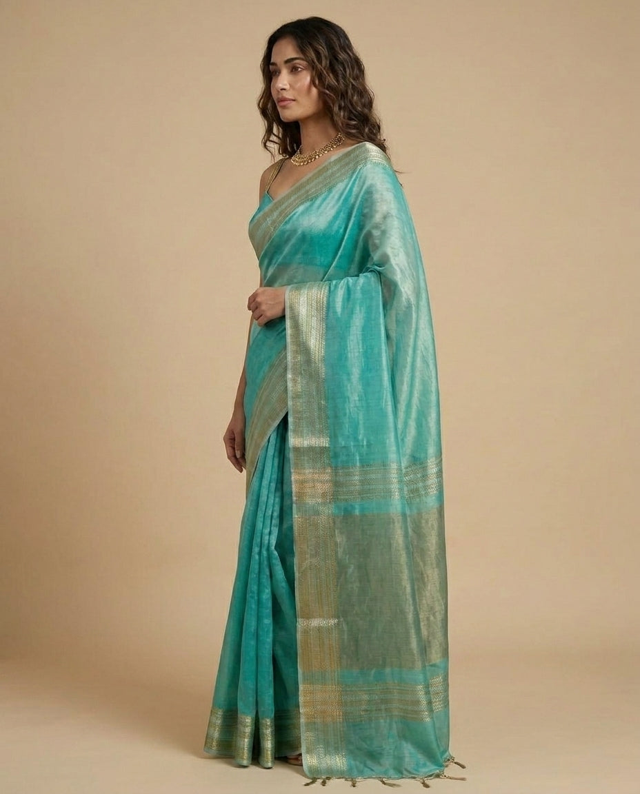 Nilofer | Tissue Silk Saree