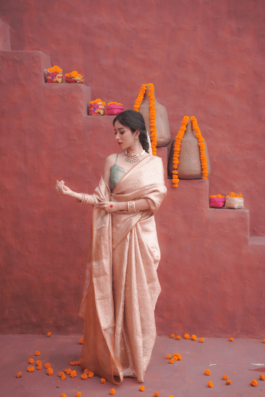 Taraab | Tissue Brocade Saree