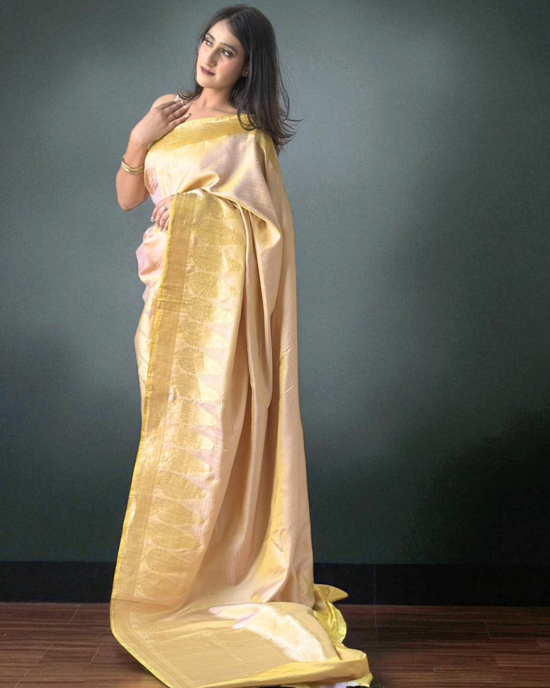 Golden Legacy | Tanchoi Saree