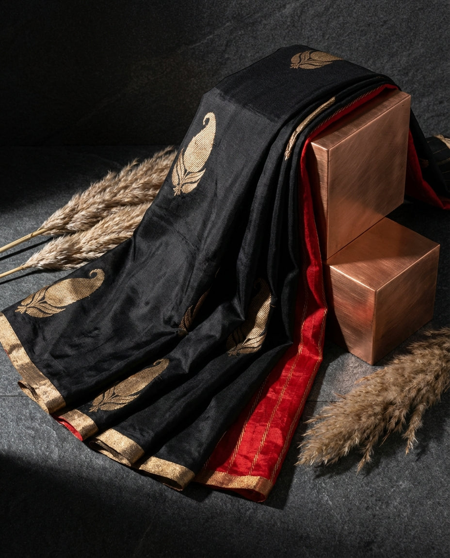 Gulzar | Mashru Silk Saree