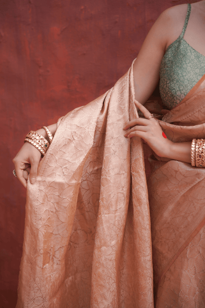 Taraab | Tissue Brocade Saree