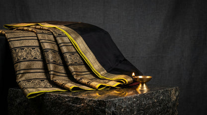 Noirza | Katan Silk Brocade Saree