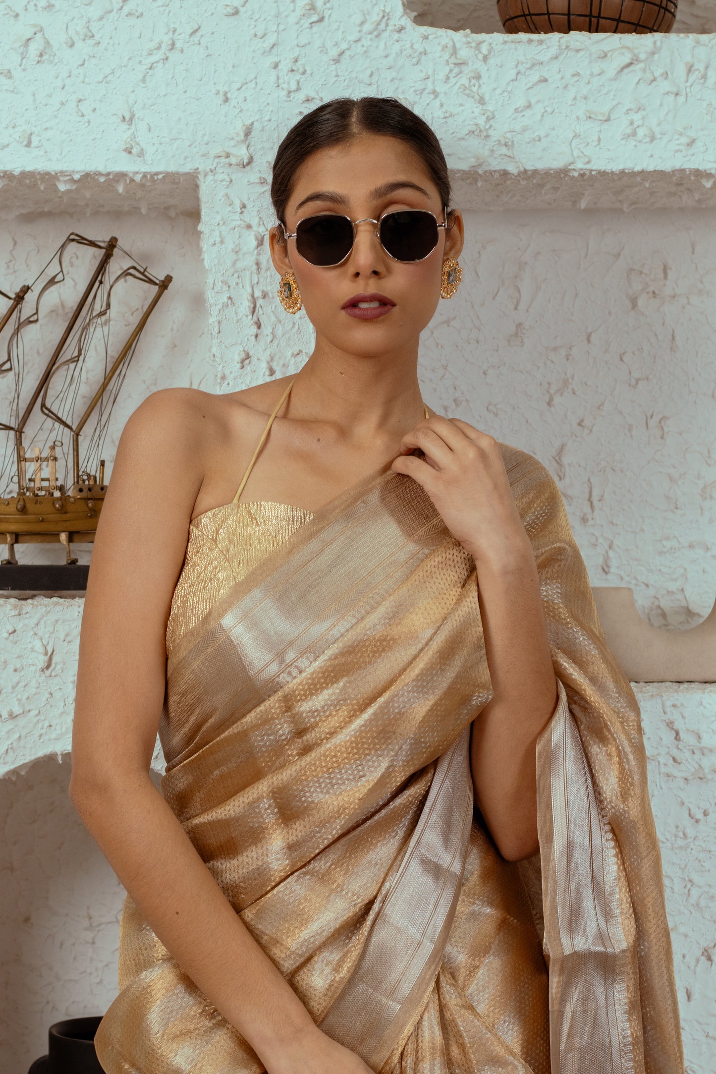 Sona Chaandi | Tissue Organza Saree