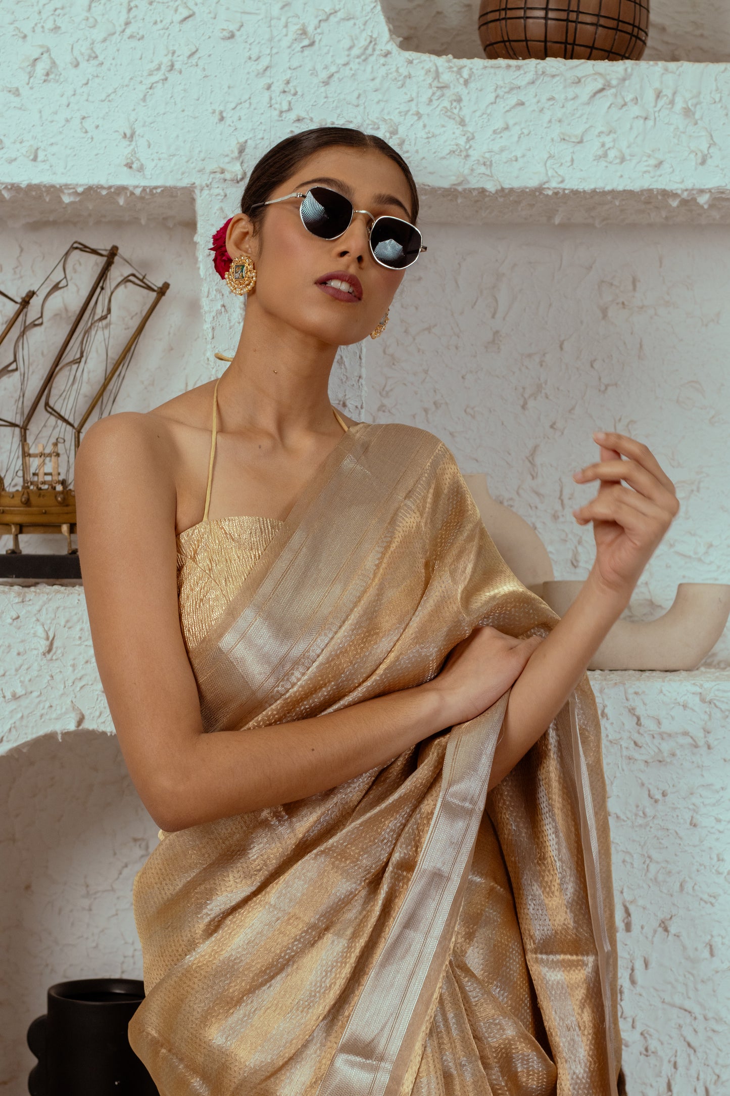 Sona Chaandi | Tissue Organza Saree