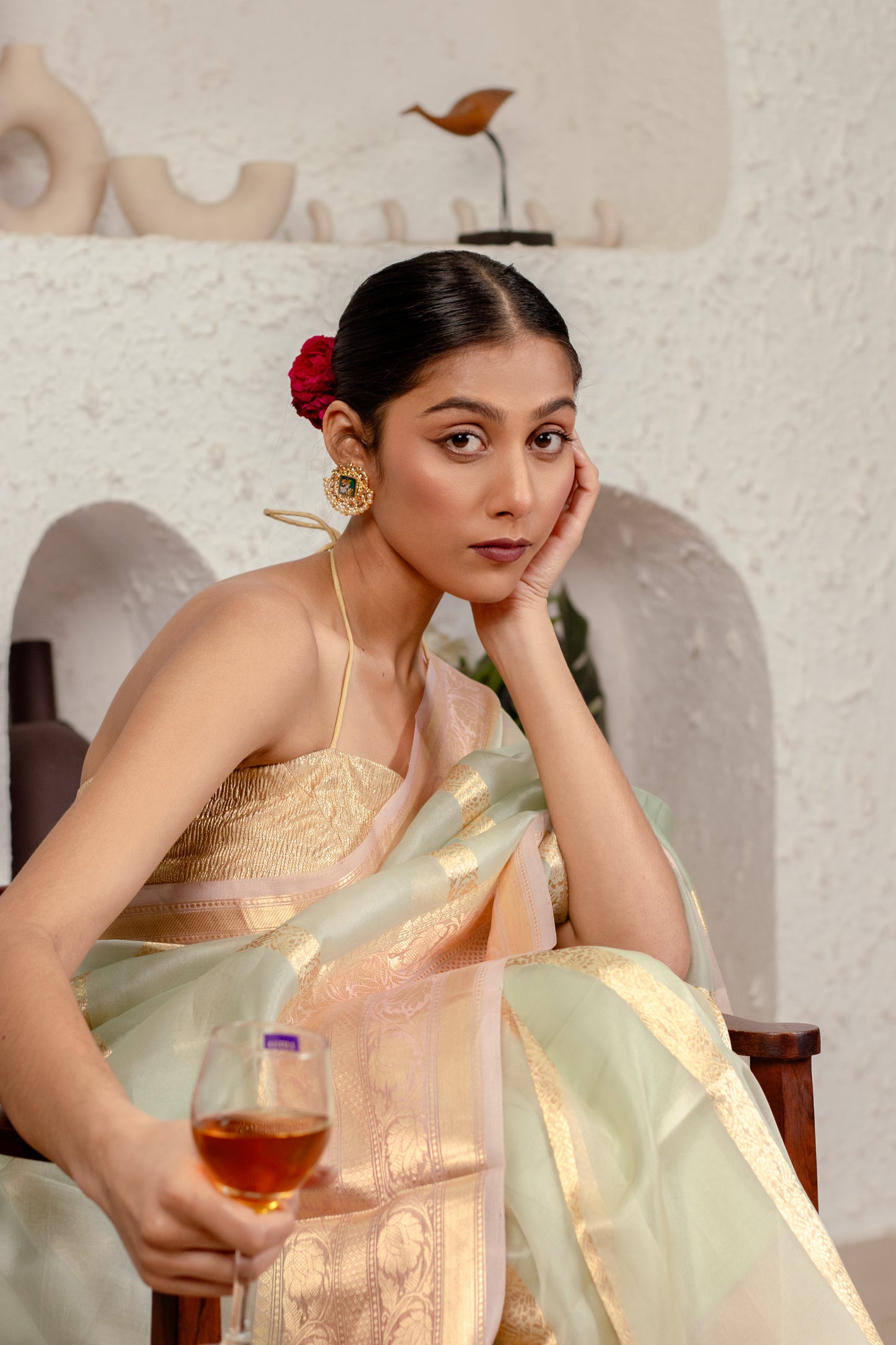 Delicate Craft | Organza Saree