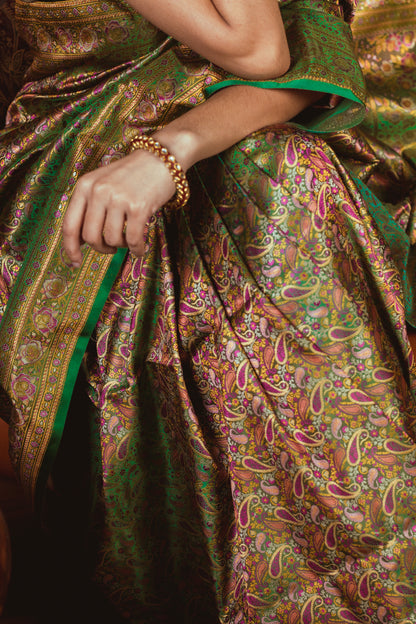Rajmala | Tanchoi Jamavar Saree