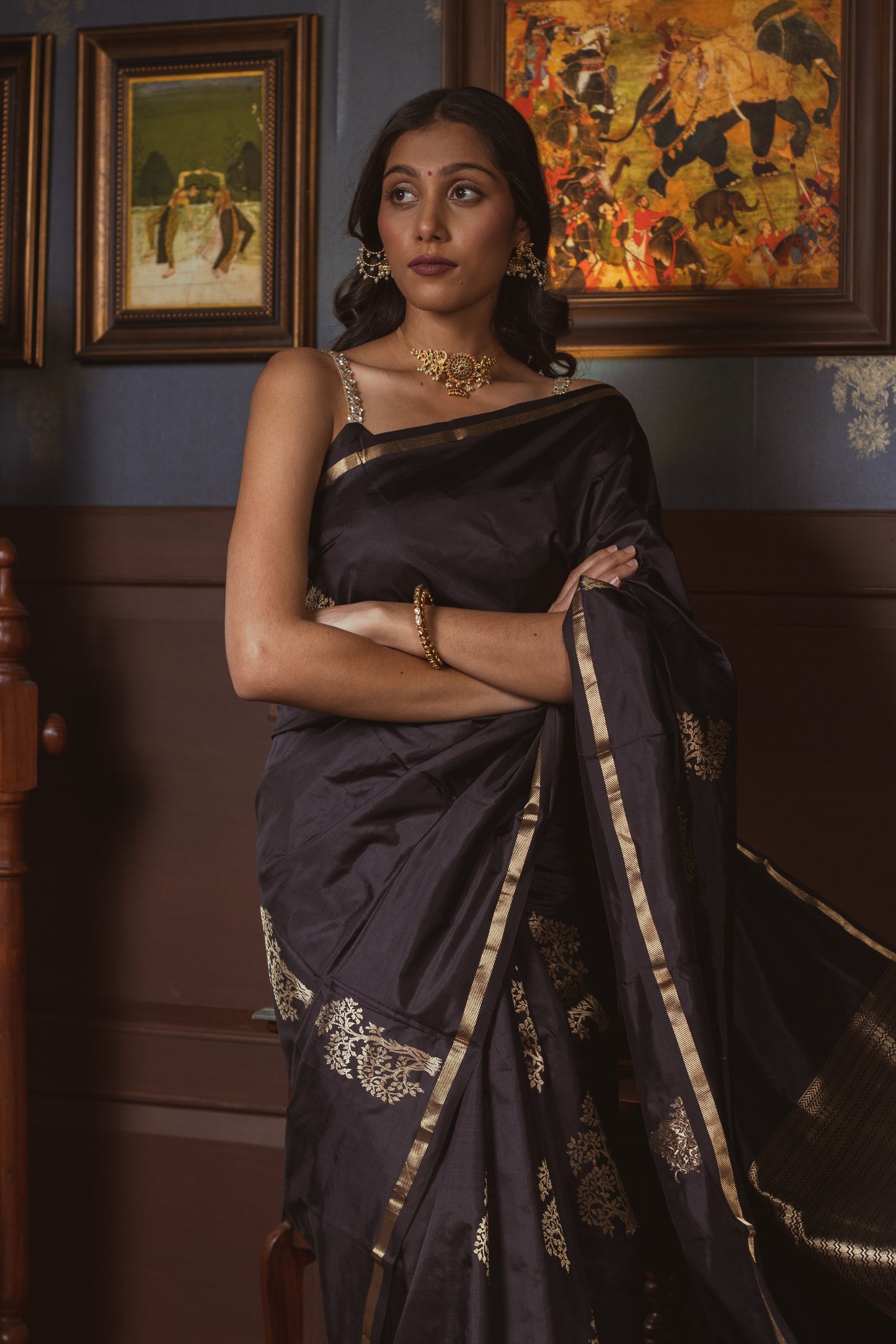 Midnight Whispers | Poona Silk