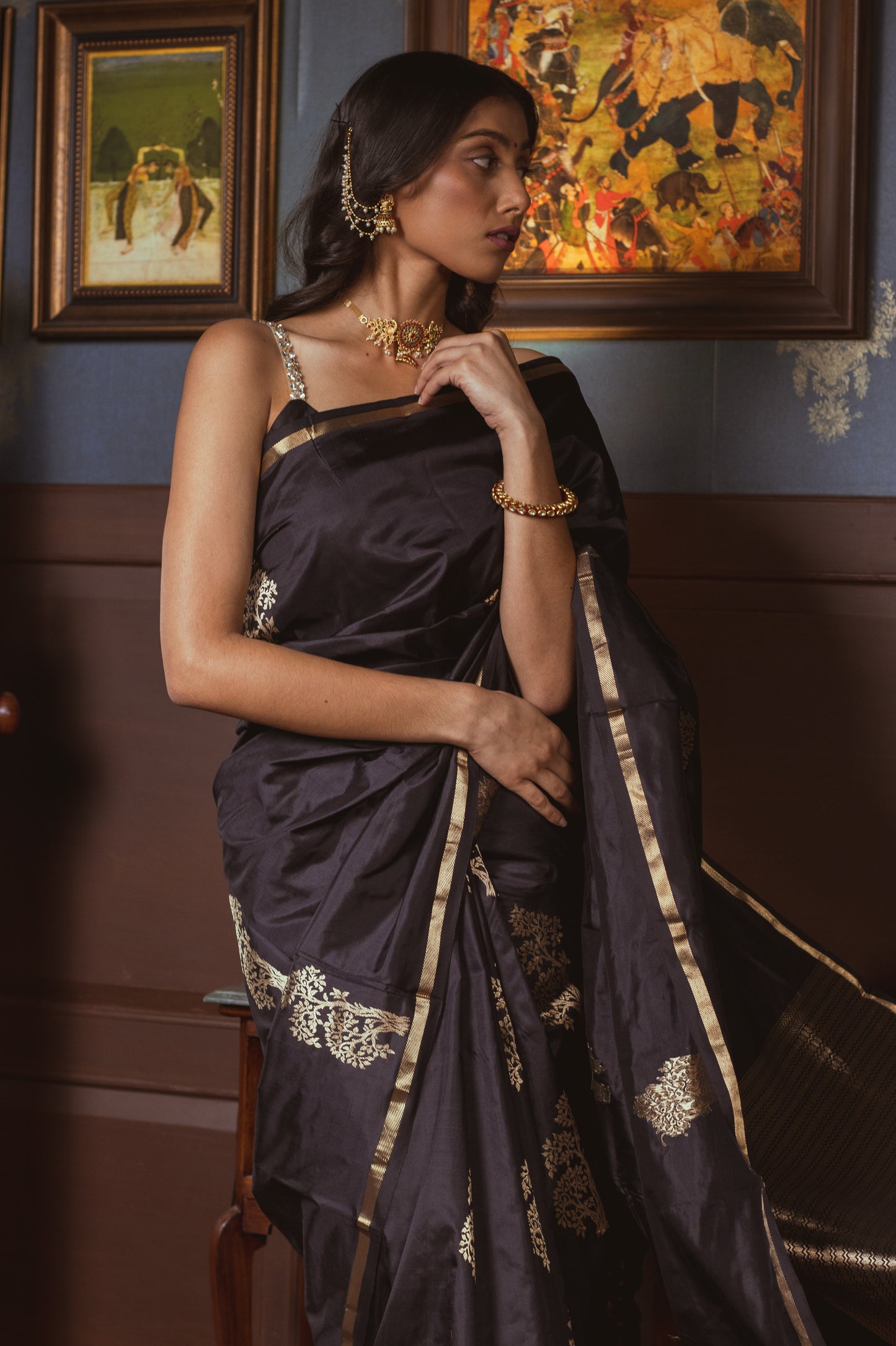 Midnight Whispers | Poona Silk