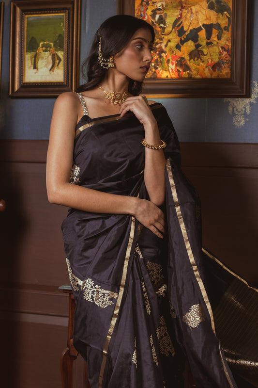 Midnight Whispers | Poona Silk