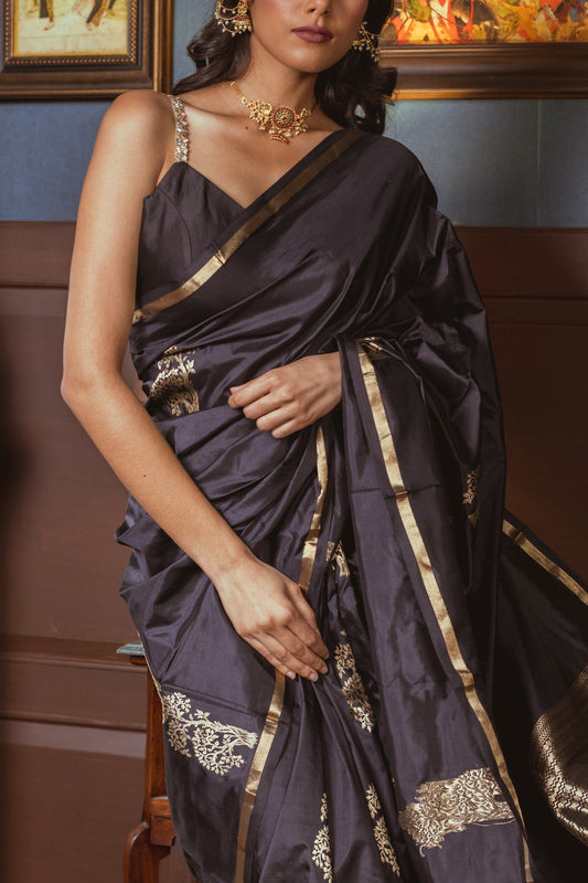 Midnight Whispers | Poona Silk