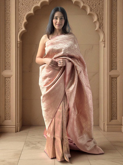 Pushkarini | Pure Katan Silk Saree