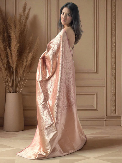 Pushkarini | Pure Katan Silk Saree