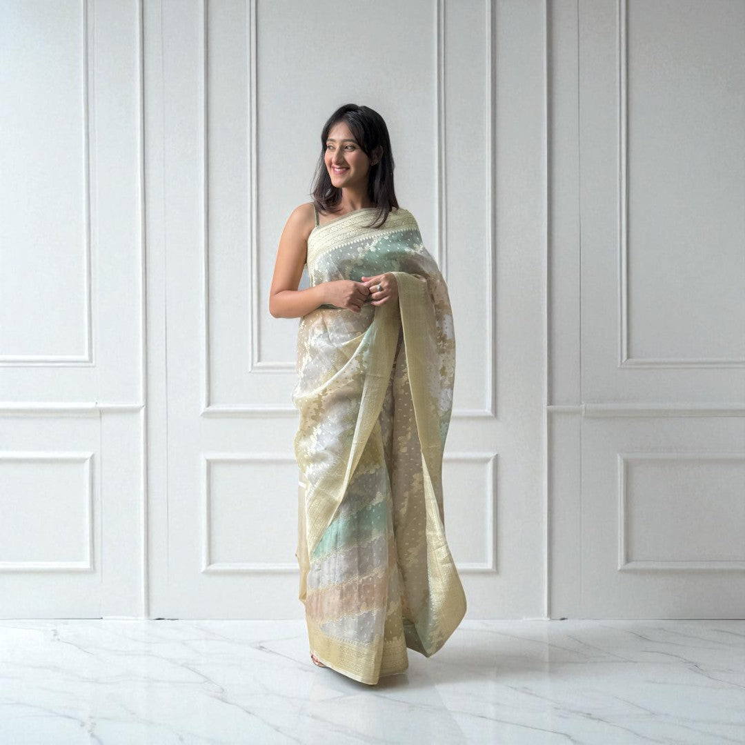 Mehek | Organza Saree