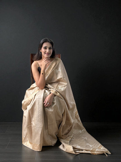 Bawan Boota  | Tussar Saree