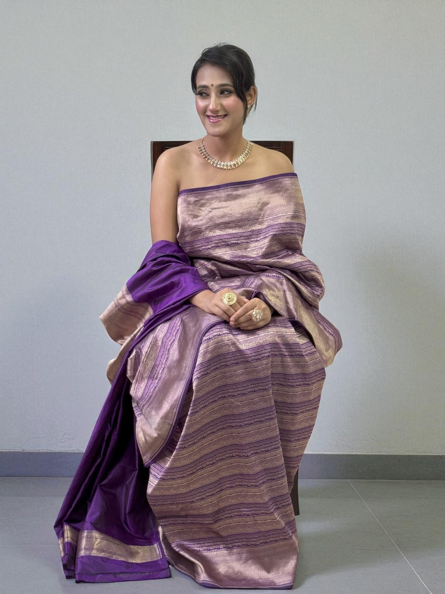 Indira | Katan Brocade Silk Saree
