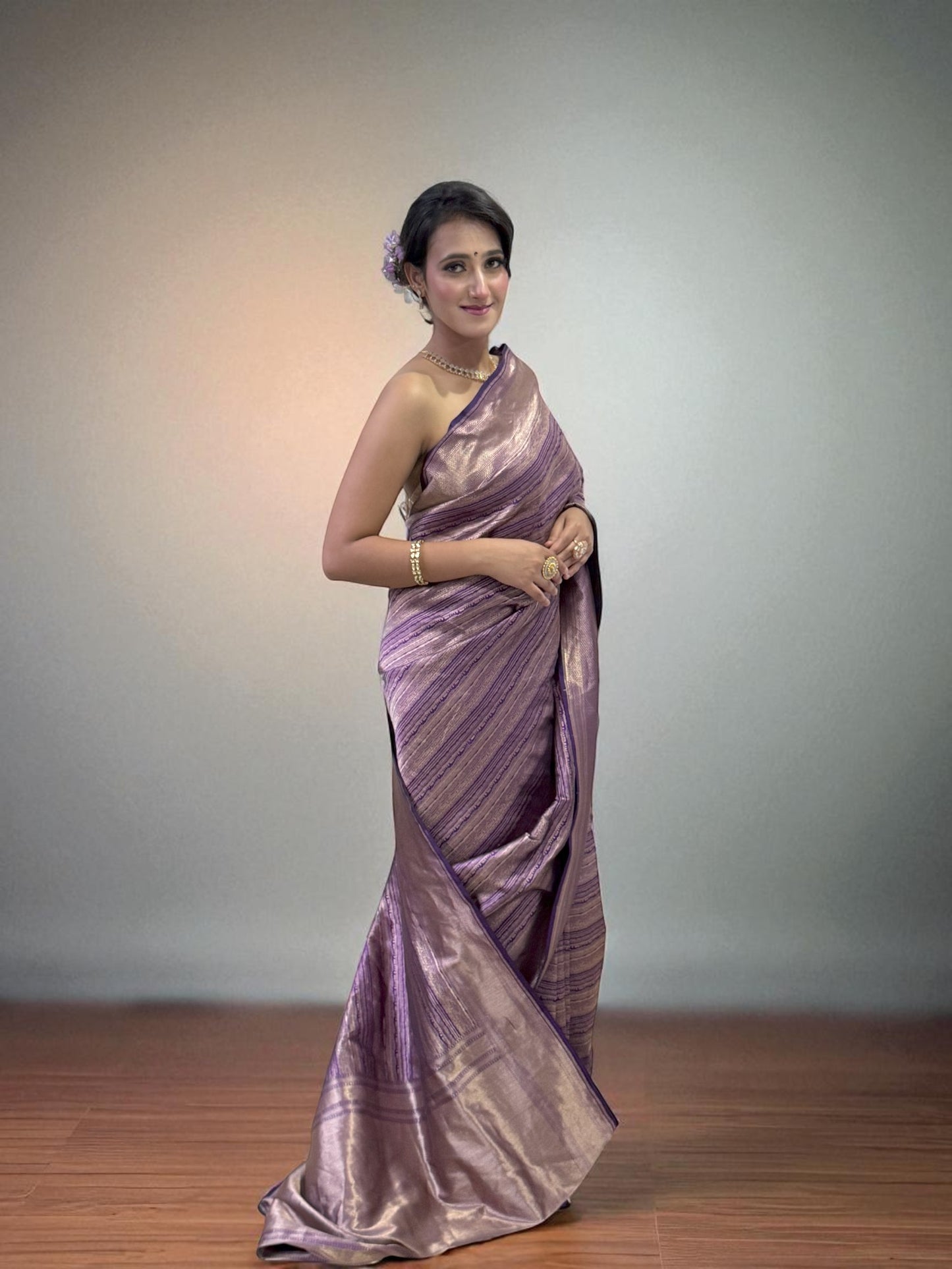 Indira | Katan Brocade Silk Saree