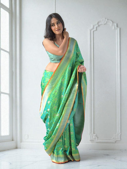 Majestic Radiance | Tanchoi Saree