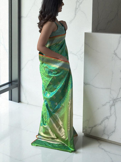 Majestic Radiance | Tanchoi Saree