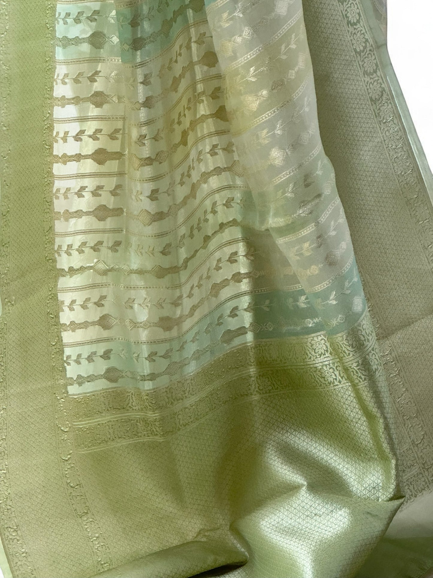 Gulzar Mélange | Organza Saree
