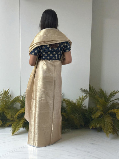 Taraab | Tissue Brocade Saree