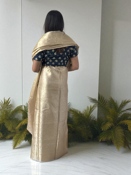 Swarnaabha | Tissue Brocade Saree