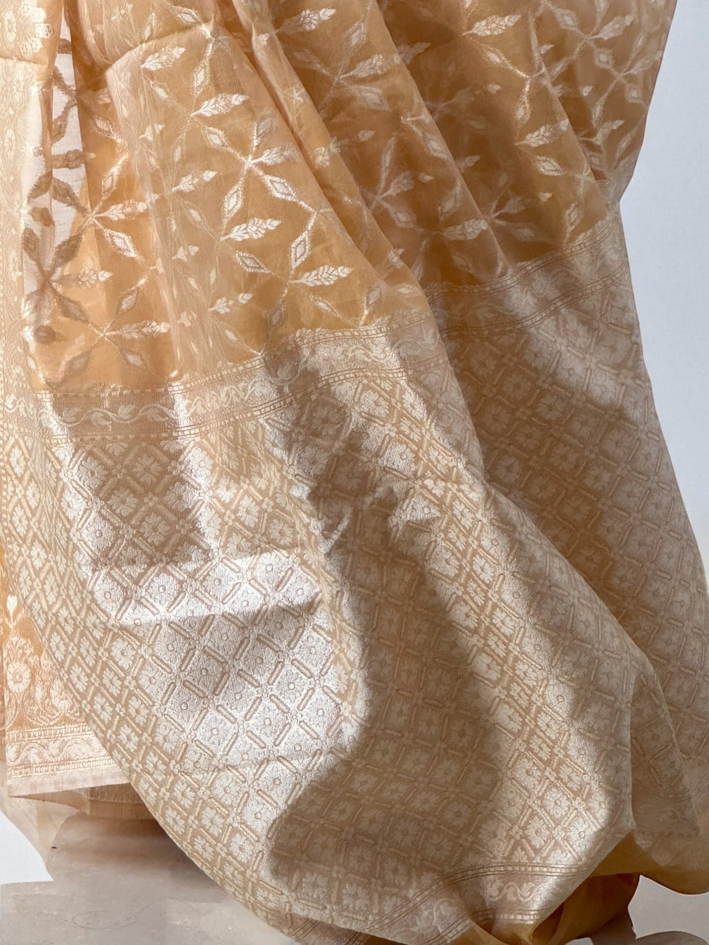 Mango Blossom | Organza Saree