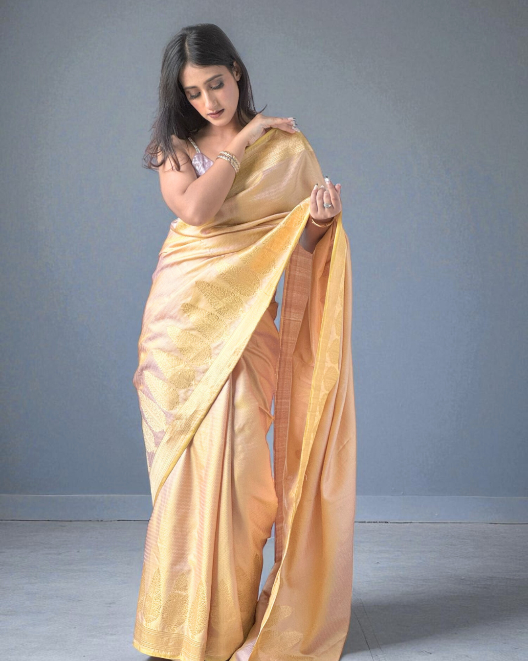 Golden Legacy | Tanchoi Saree