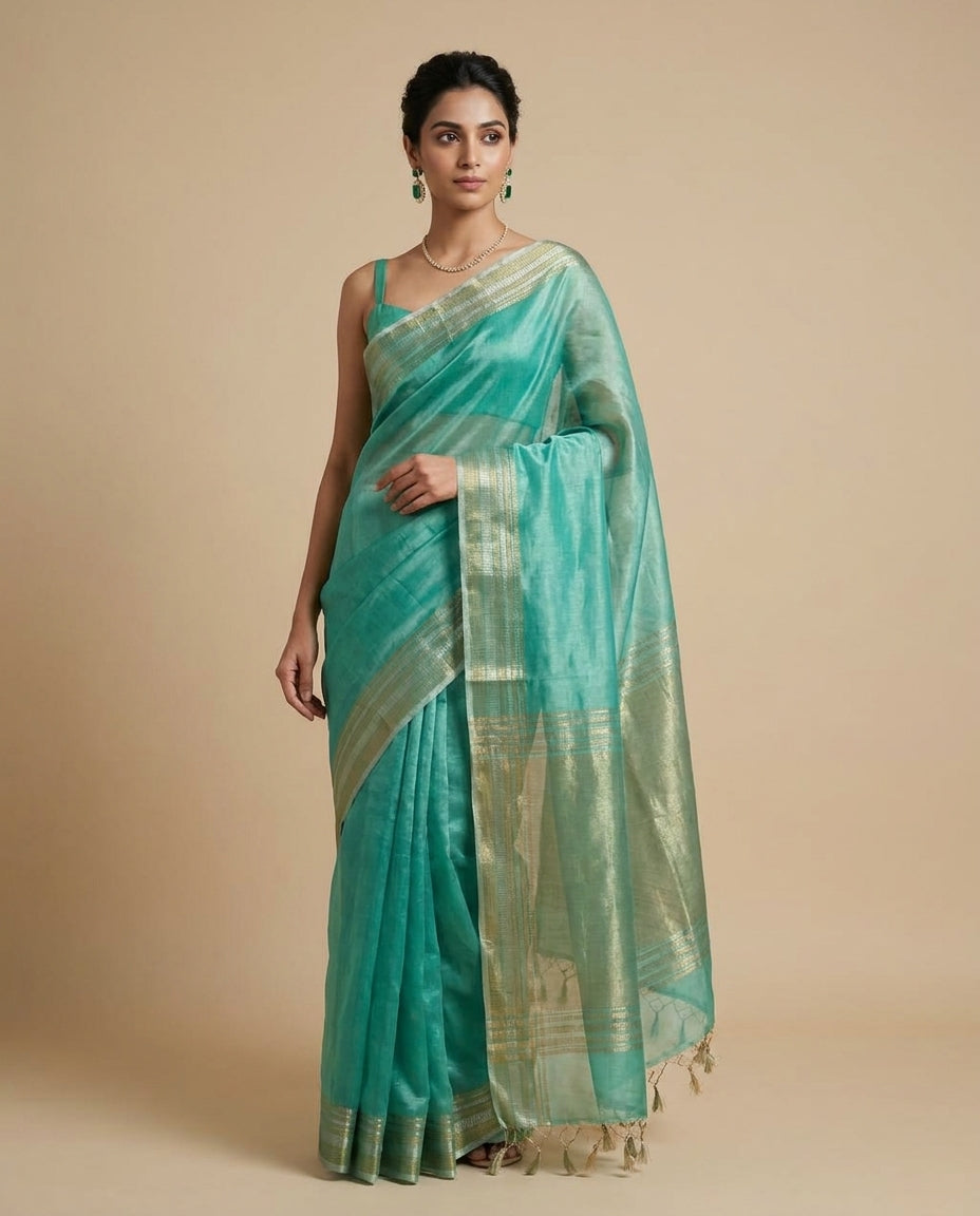 Nilofer | Tissue Silk Saree