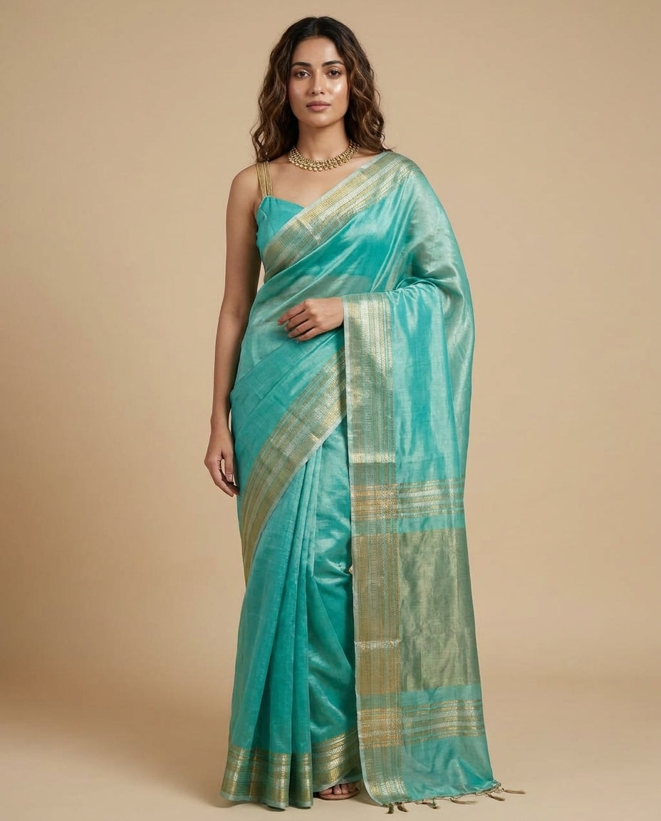 Nilofer | Tissue Silk Saree