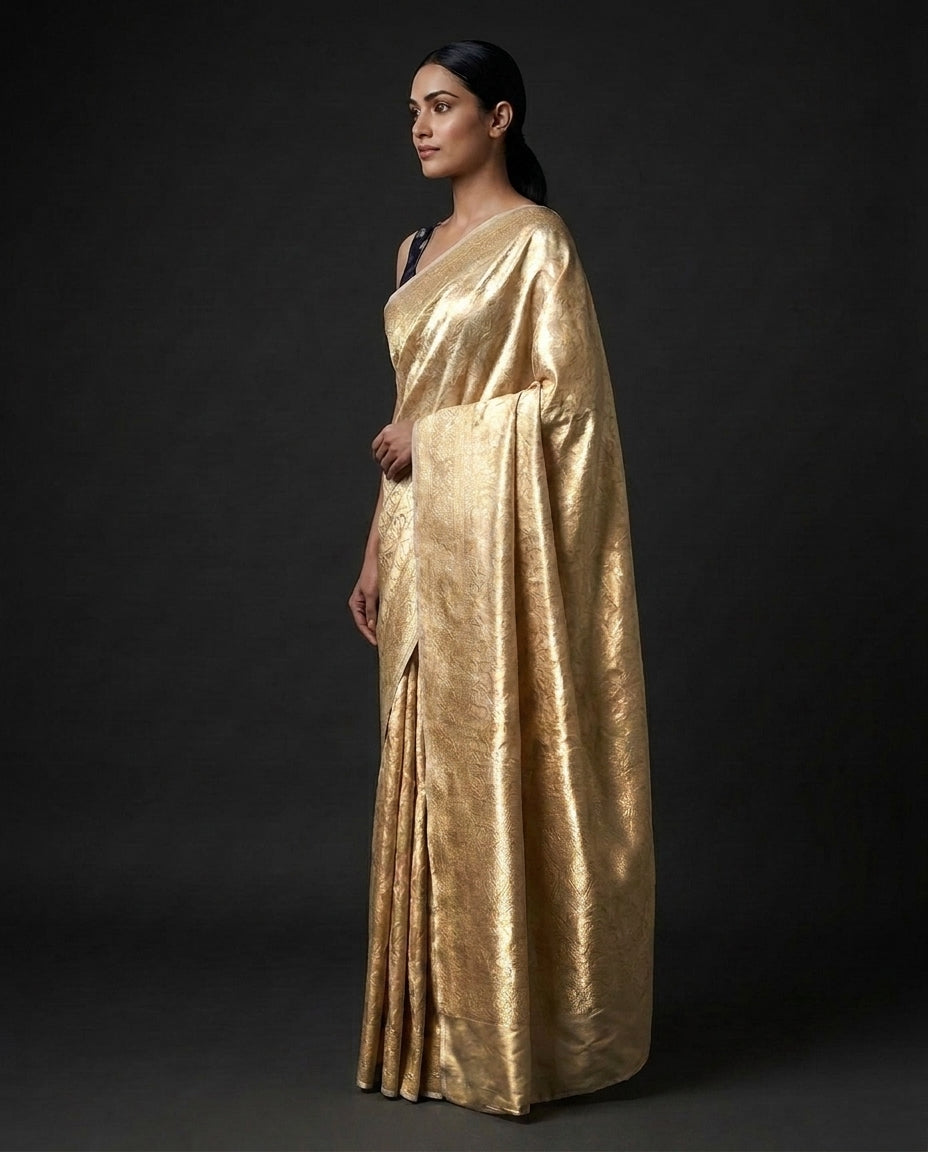 Swarnaabha | Tissue Brocade Saree