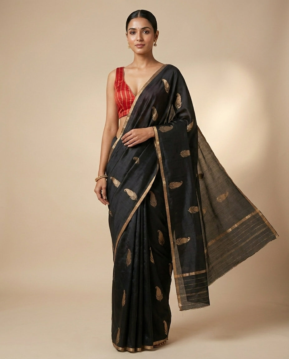 Gulzar | Mashru Silk Saree