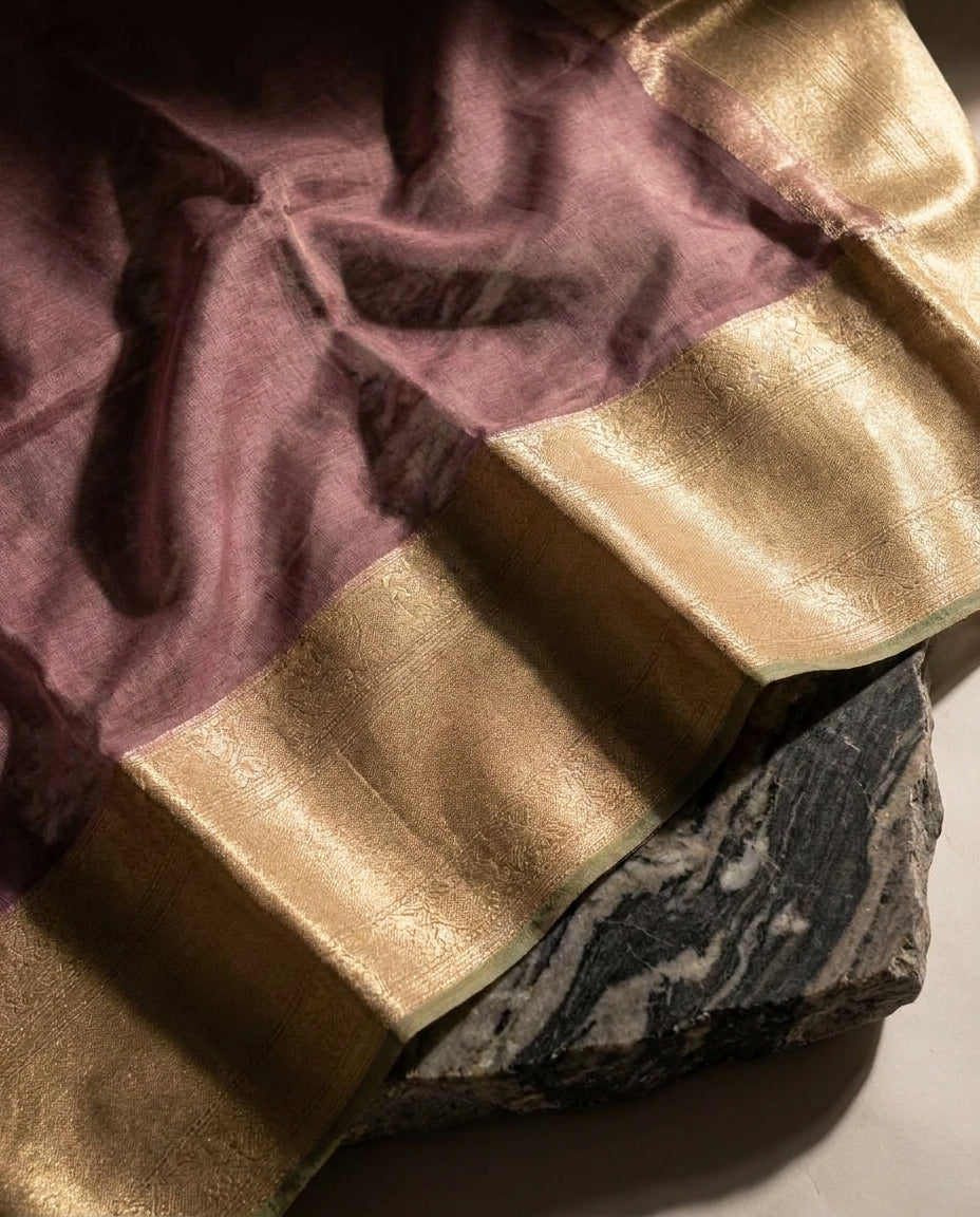 Madhura | Chanderi Tissue  Saree