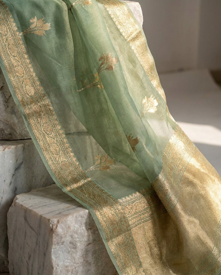 Zarf | Organza Saree