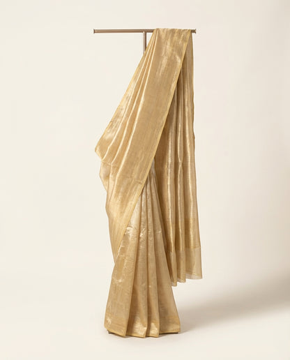 Divine Glow | Tissue Saree